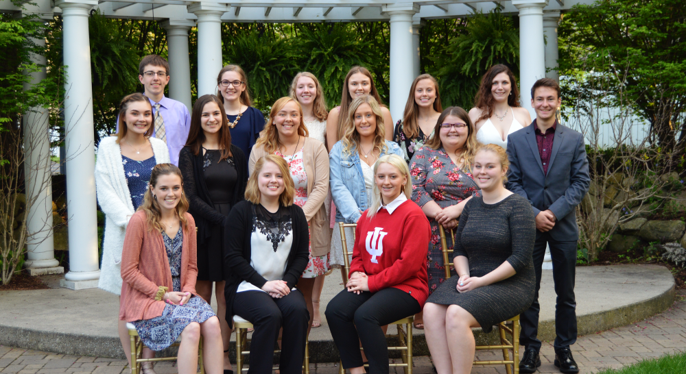 Over 25 Porter County High School Seniors were presented with scholarships from the Porter County Community Foundation at its annual Scholarship Banquet on May 9th.