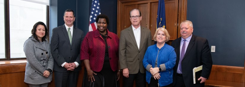 IPA members meet with Senator Mike Braun.